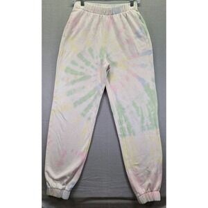 Hollister Joggers Womens Size XS Ultra High Rise Tie Dye Pants‎ Cuffed Pant Legs
